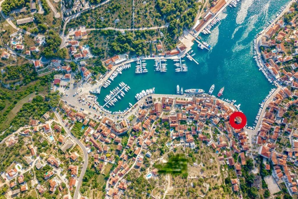 Riva Apartments Villa Thalia - Milna, Brac Милна Екстериор снимка